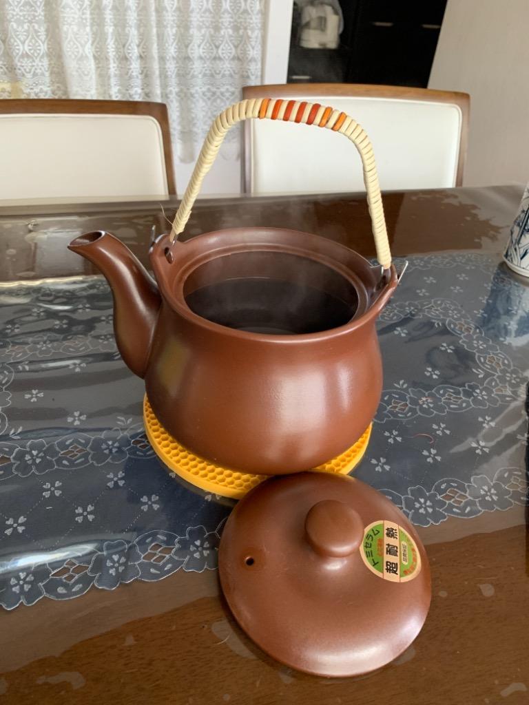 耐熱陶器 薬土瓶 2リットル(茶) 日本製 常滑焼 送料無料 耐熱陶器 薬土瓶 2リットル(茶) 日本製 常滑焼 送料無料