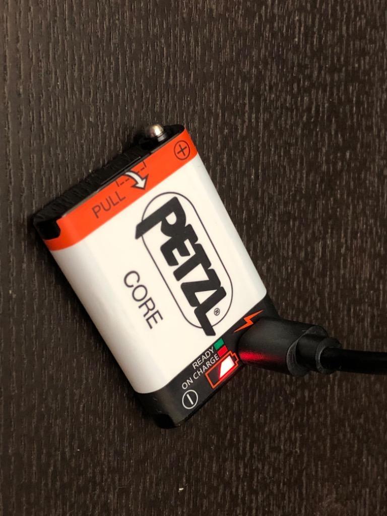 PETZL ペツル コア CORE リチウムイオンリチャージャブルバッテリー E99ACA 充電池 USB充電 バックアップ電源 ヘ :ARU- E99ACA-:山とアウトドアの店 山気分 通販 