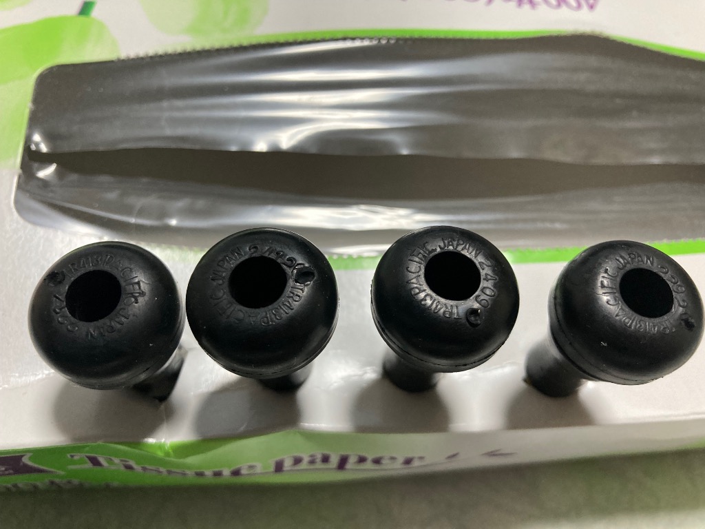 日本製 太平洋工業 TR413 CL パッキン付き 4個セット PACIFIC