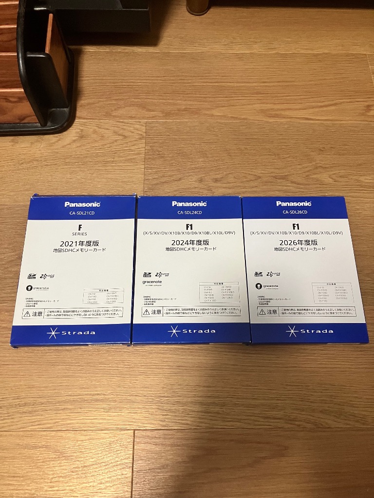 Panasonic（パナソニック） CA-SDL26CD ストラーダ 地図更新ソフト