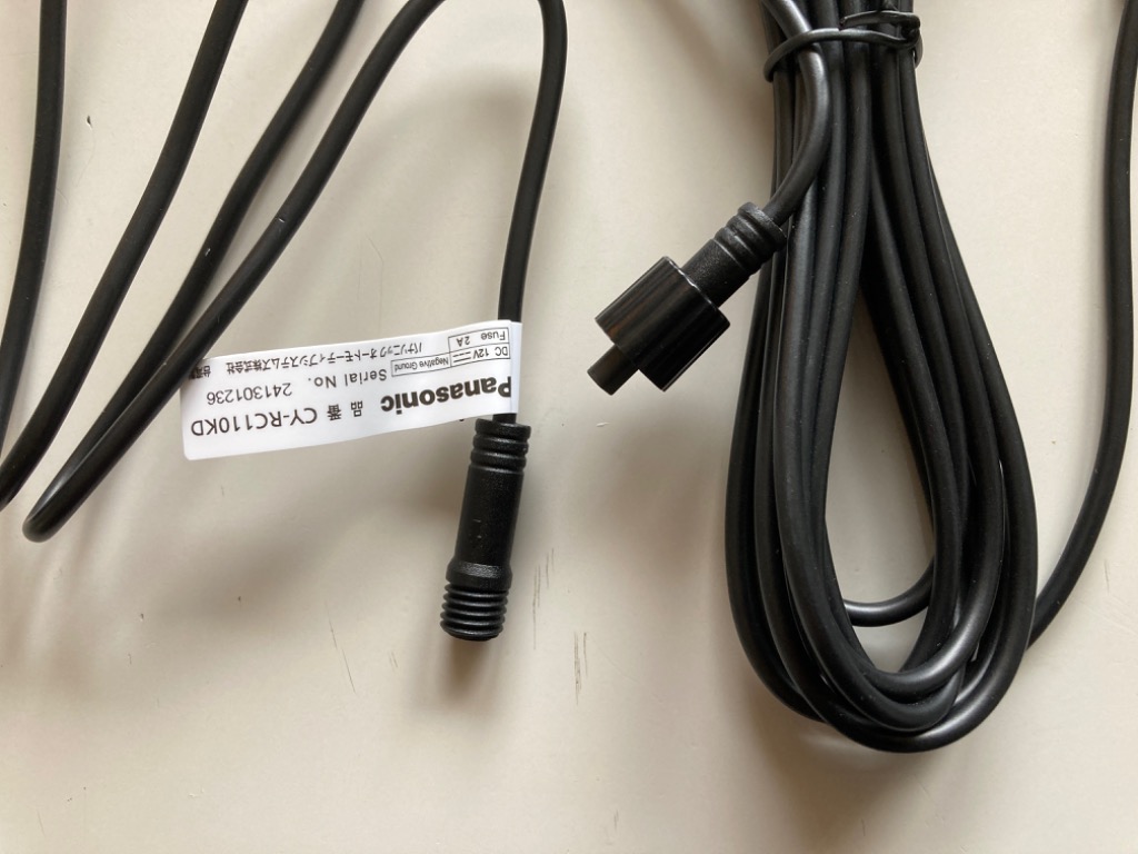 Panasonic CY-RC110KD パナソニック バックカメラ RCA接続 HDR