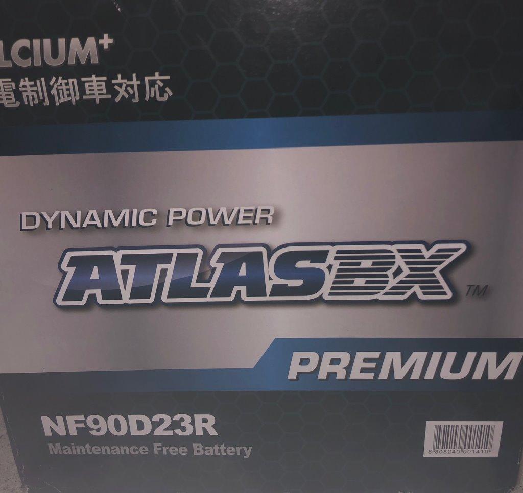 ATLASBX/アトラスバッテリー MF90D23R：MFシリーズ (国産車用) :mf90d23r:E-Parts - 通販 -  Yahoo!ショッピング