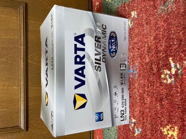 VARTA VARTA SILVER Dyamic EFB 輸入車用 LN3 570 500 065 自動車用