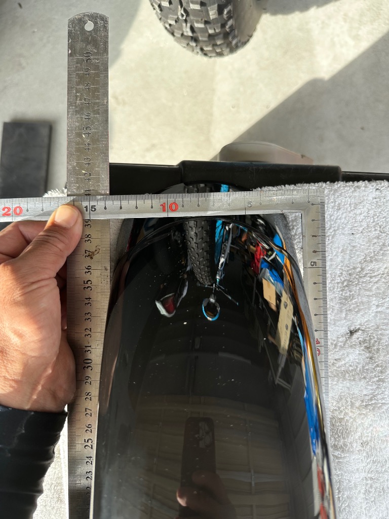 塗装済 BEETタイプ メッシュ フェンダー ブラック 黒 フロント