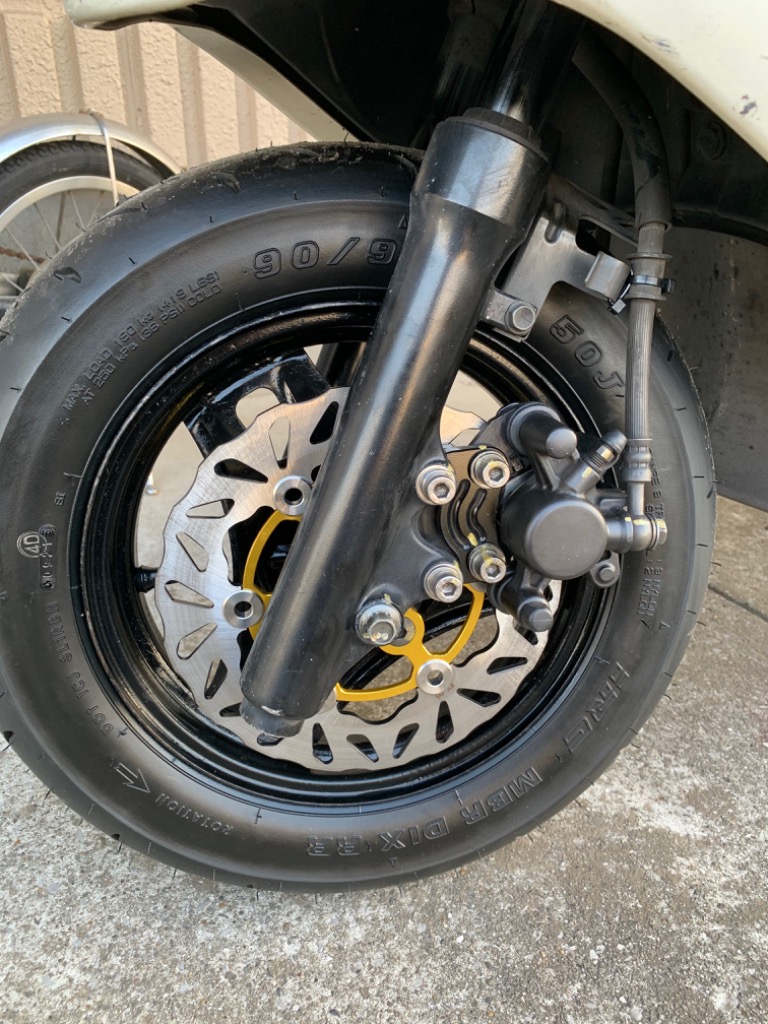 新品 BIG WAVE ディスクローター 200mm ゴールド 金◇ ウェーブ