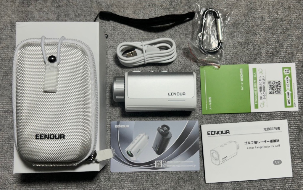 EENOUR EENOUR U2 レーザー距離計（ホワイト） ゴルフ用距離計 - 最