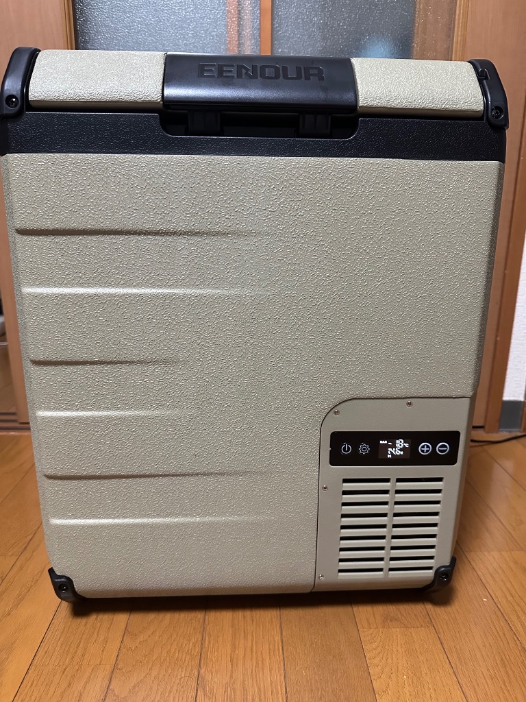 EENOUR 車載冷蔵庫 23L アルミ内装 ポータブル冷蔵庫 温度差2