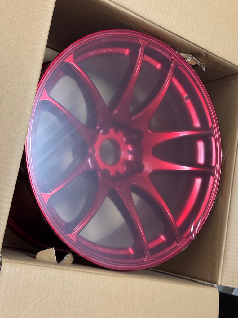WORK EMOTION CR極 18×9.5J PCD114.3 5H INSET-15 キャンディ WORK EMOTION CR極 18×9.5J PCD114.3 5H INSET-15 キャンディ