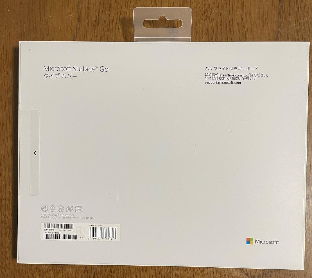 マイクロソフト KCM-00043 Surface Go タイプカバー ブラック :3139555014:キムラヤテック ヤフー店 - 通販 -  Yahoo!ショッピング