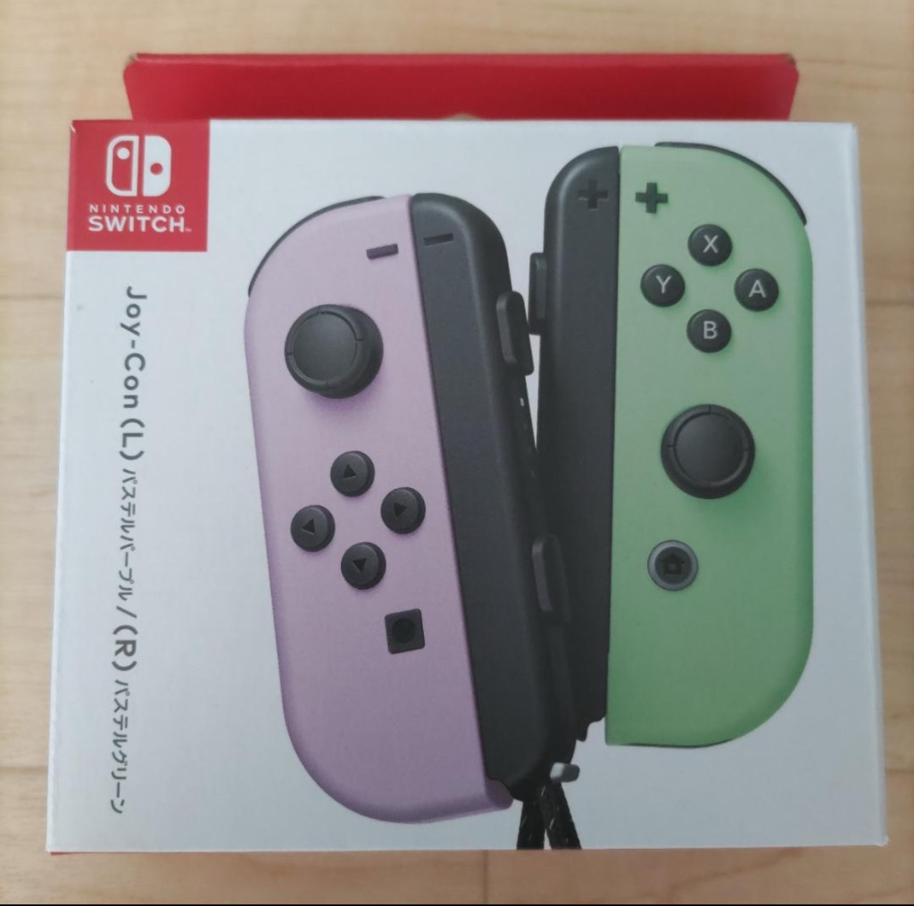 Joy-Con(L) パステルパープル/(R) パステルグリーン HAC-A-JAWAF 