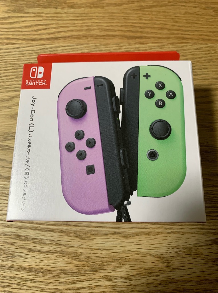 Joy-Con(L) パステルパープル/(R) パステルグリーン HAC-A-JAWAF 