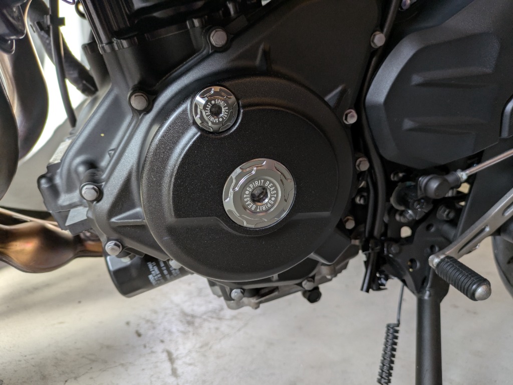 Ninja ニンジャ400 Z400 ジェネレーター カバーキャップ 2018-2026年式