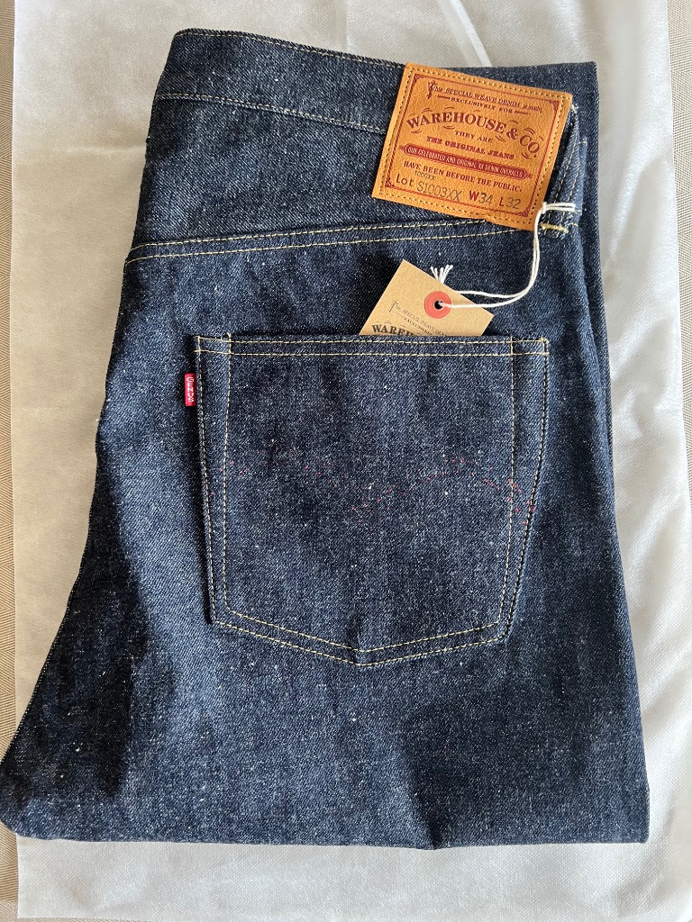 楽天市場】WAREHOUSE DD-S1003XX NEW DENIM(1944 MODEL) ネル