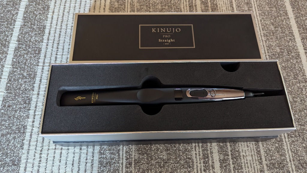 KINUJO PRO Straight ブラック KP001 KINUJO 絹女 プロ ストレートアイロン KP001 キヌージョ Pro