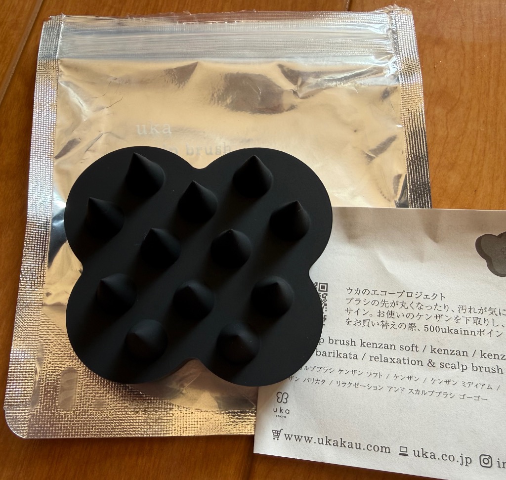 uka（ウカ） スカルプブラシ ケンザン バリカタ ソフト 全3種