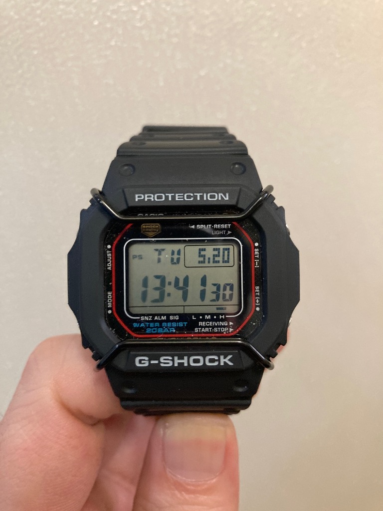 CASIO　G-SHOCK　DW-5600BB バンパーカスタム G-SHOCK Gショック カスタム パーツ DW5600 保護 プロテクター