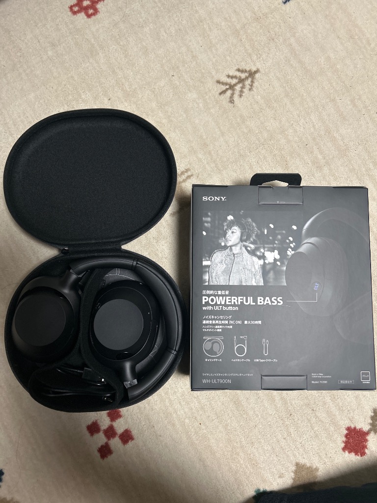 SONY ワイヤレスノイズキャンセリングステレオヘッドセット ULT