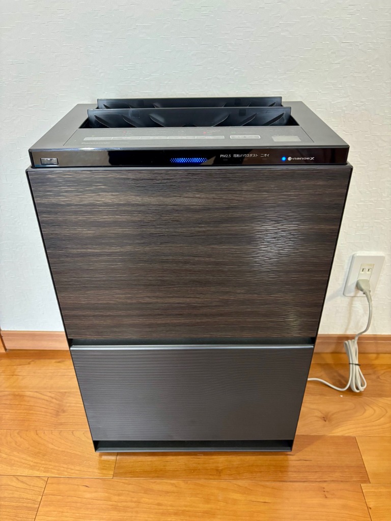長期5年保証付】パナソニック(Panasonic) F-VXW90-TM 木目調 ナノイーX