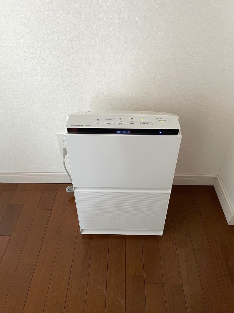 【新品未開封品】Panasonic F-VXW55-W ホワイト 加湿空気清浄機 ナノイーX4.8兆」加湿空気清浄機 ホワイト F-VXW55-W [適用畳数