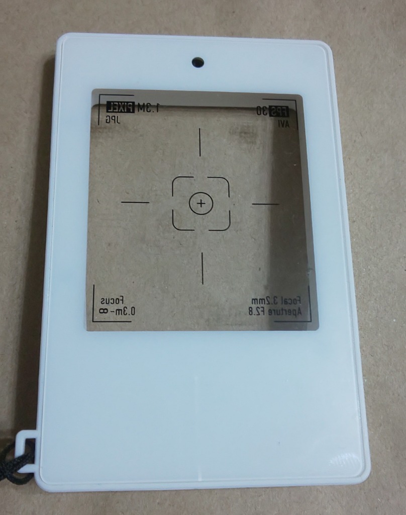 escura InstantSnap 【新品】保証書付き Escura(エスクーラ) SN25WH InstantSnap デジタルカメラ 素通し