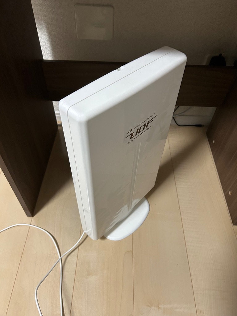 日本アンテナ　屋内 屋外　UDF85 ホワイトアンテナ 薄型UHFアンテナ(中・強電界地域向け) UDF85: テレビ受信用機器