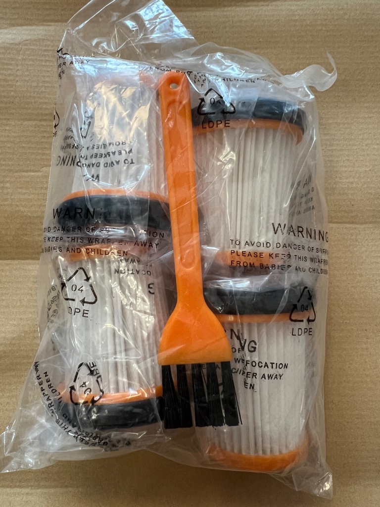 シャーク用掃除機フィルター交換用 4つのShark XFF200J シャークW1 W2