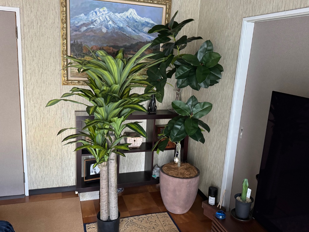 RAKU 爆買 フェイクグリーン 人工観葉植物 人工観葉樹 造花 幸福の木