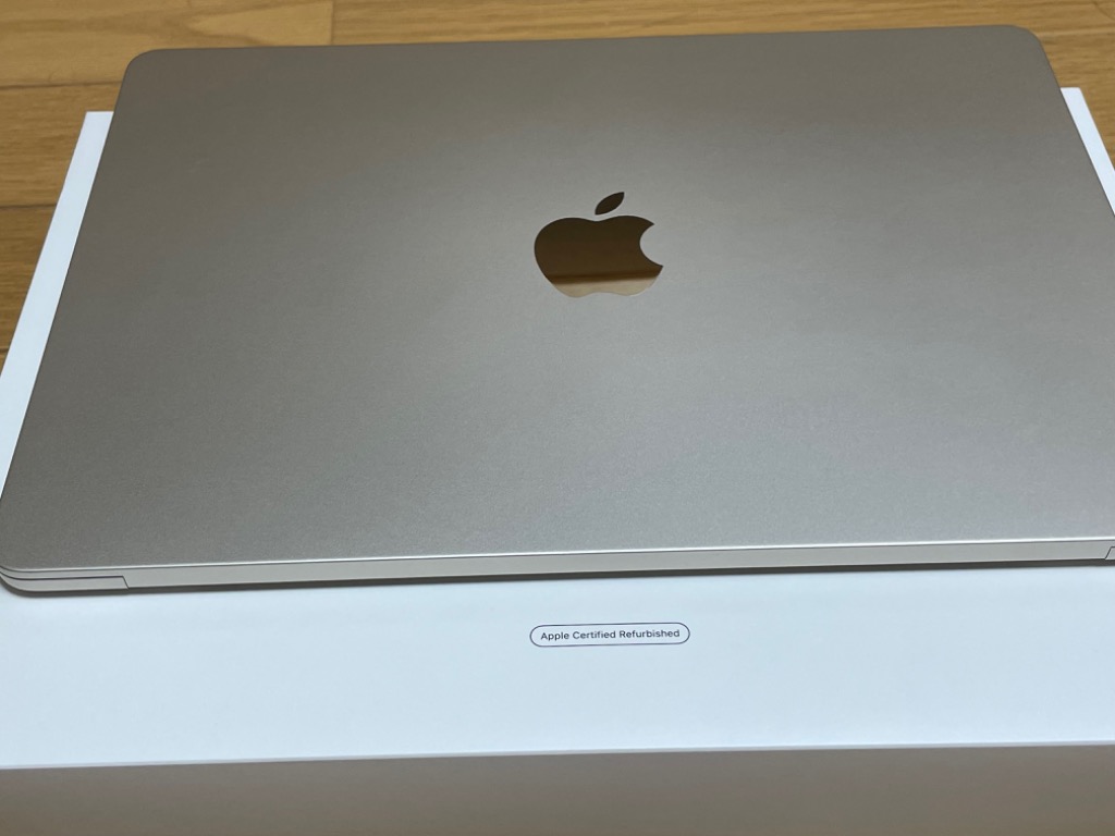 MacBook Air 13.6型 Apple M2 メモリ8GB SSD256GB Apple認定整備済製品 
