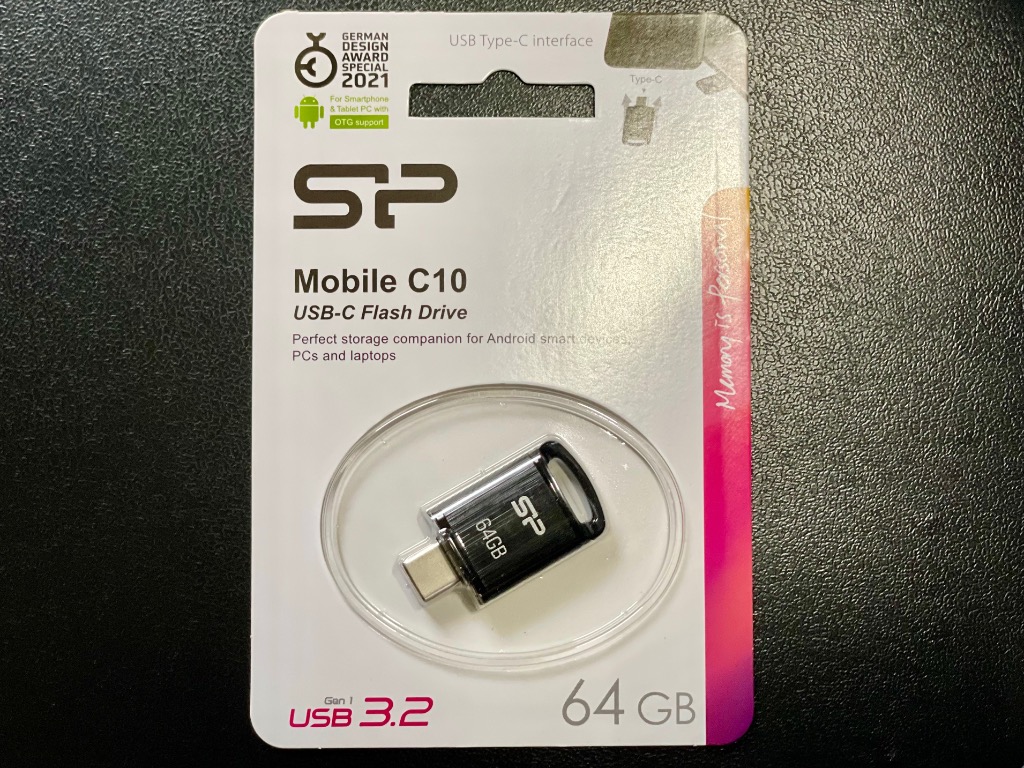 Silicon Power（シリコンパワー） 64GB Mobile C10 USB3.1 Gen1 