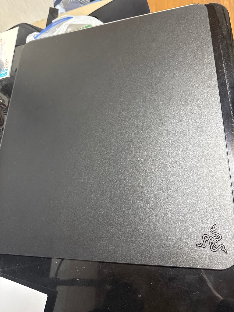 Razer レーザー Atlas 強化ガラス製 ゲーミングマウスパッド