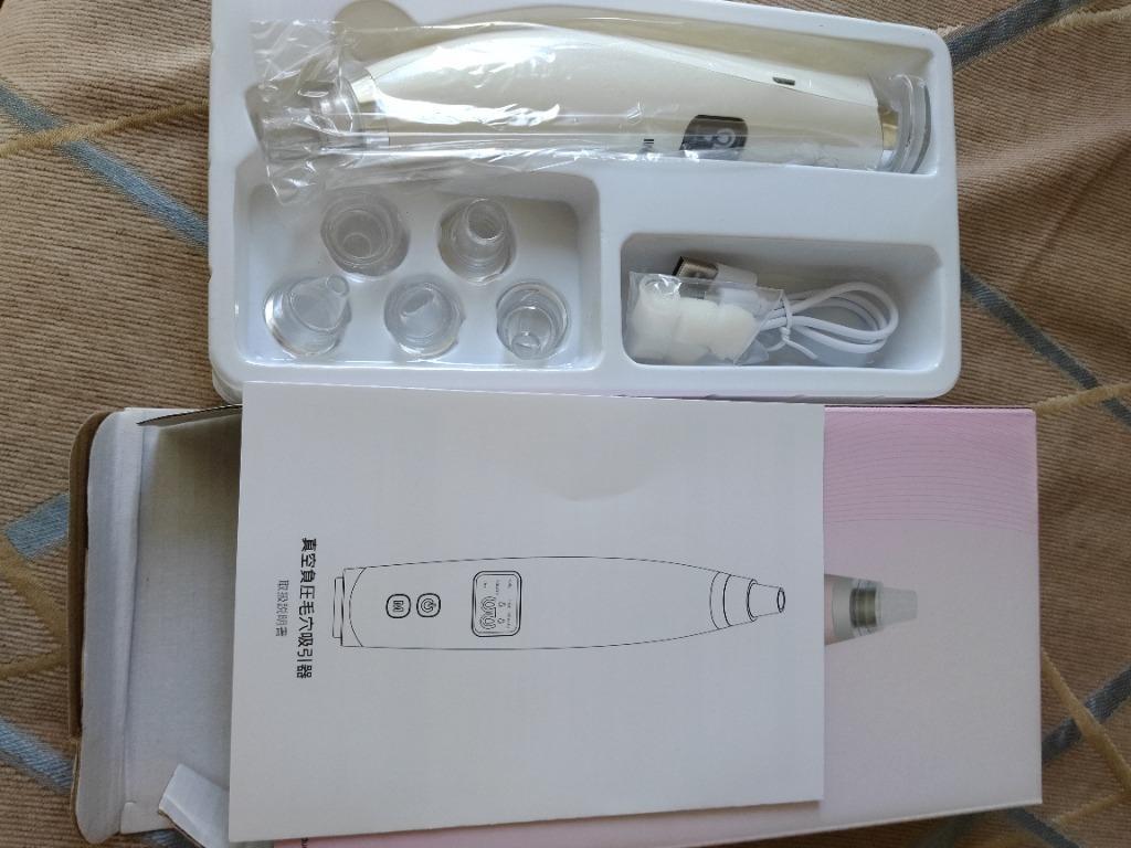 美容/健康 美容機器 真空毛穴吸引器 毛穴ケア 温熱ケア 毛穴美顔器 赤緑青光エステ 5種類 