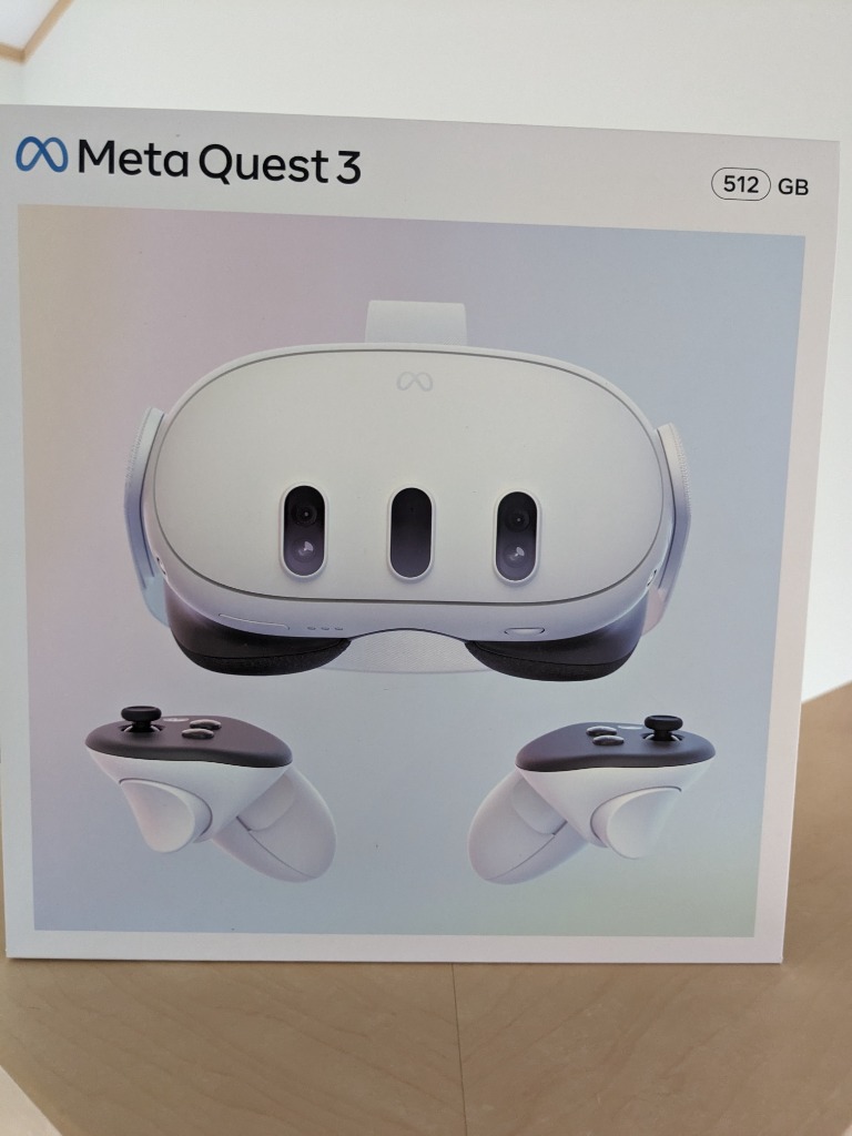 Meta(メタ) Meta Quest 3 512GB オールインワンVRヘッドセット 899 