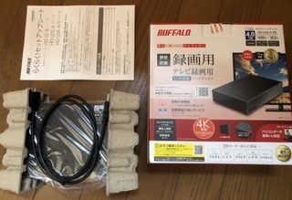 BUFFALO HD-LE4U3-BB [HD-LE-Bシリーズ 4TB ブラック] HDD