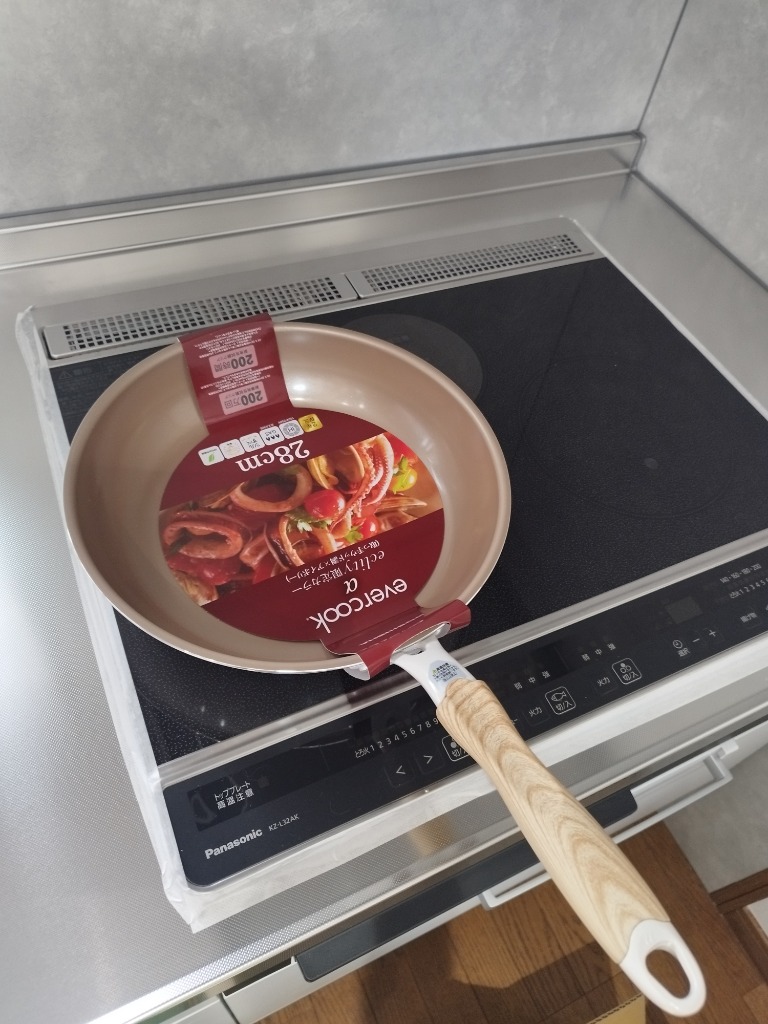 evercook フライパン 28cm IH α エバークックアルファ エクリティ限定