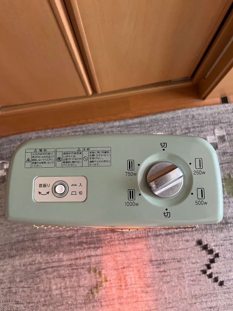 Aladdin アラジン グラファイトヒーター グリーン CAH-G100A(G