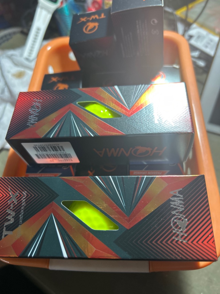 新品　ホンマゴルフボール　TW-X イエロー　3ダース HONMA GOLF 【即納】 3ダース 本間ゴルフ TW-X ゴルフボール