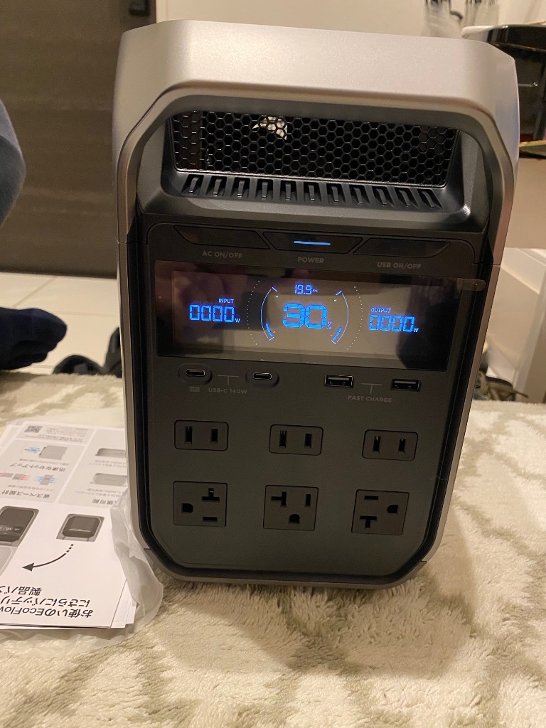 ECOFLOW 防災グッズ ポータブル電源 大容量 EcoFlow DELTA 3 ECOFLOW 防災グッズ ポータブル電源 大容量 EcoFlow DELTA 3