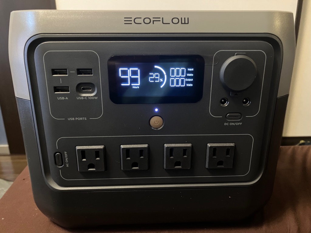 ECOFLOW RIVER 2 Pro （ポータブル電源 768Wh/純正弦波 合計800W 