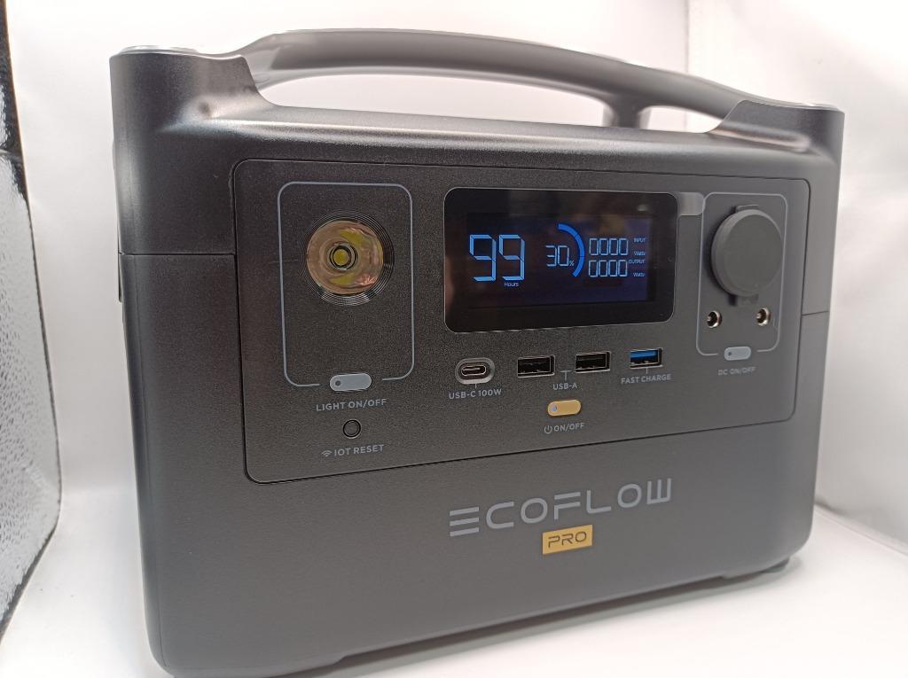 ポータブル電源 大容量 RIVER Pro 720Wh 蓄電池 家庭用 発電機 ...