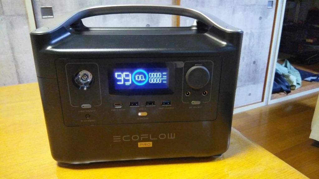 ポータブル電源 大容量 RIVER Pro 720Wh 蓄電池 家庭用 発電機 ...