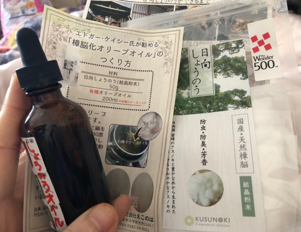 日向しょうのう 結晶粉末 10g×5袋」 -樟脳 防虫剤 防虫 虫除け