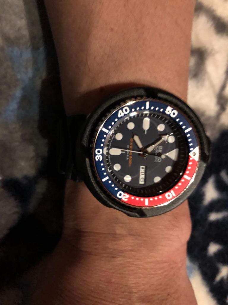 Seiko セイコー SKX007,SKX009 7S26系 用プロテクター 黒 保護ガード Shroud