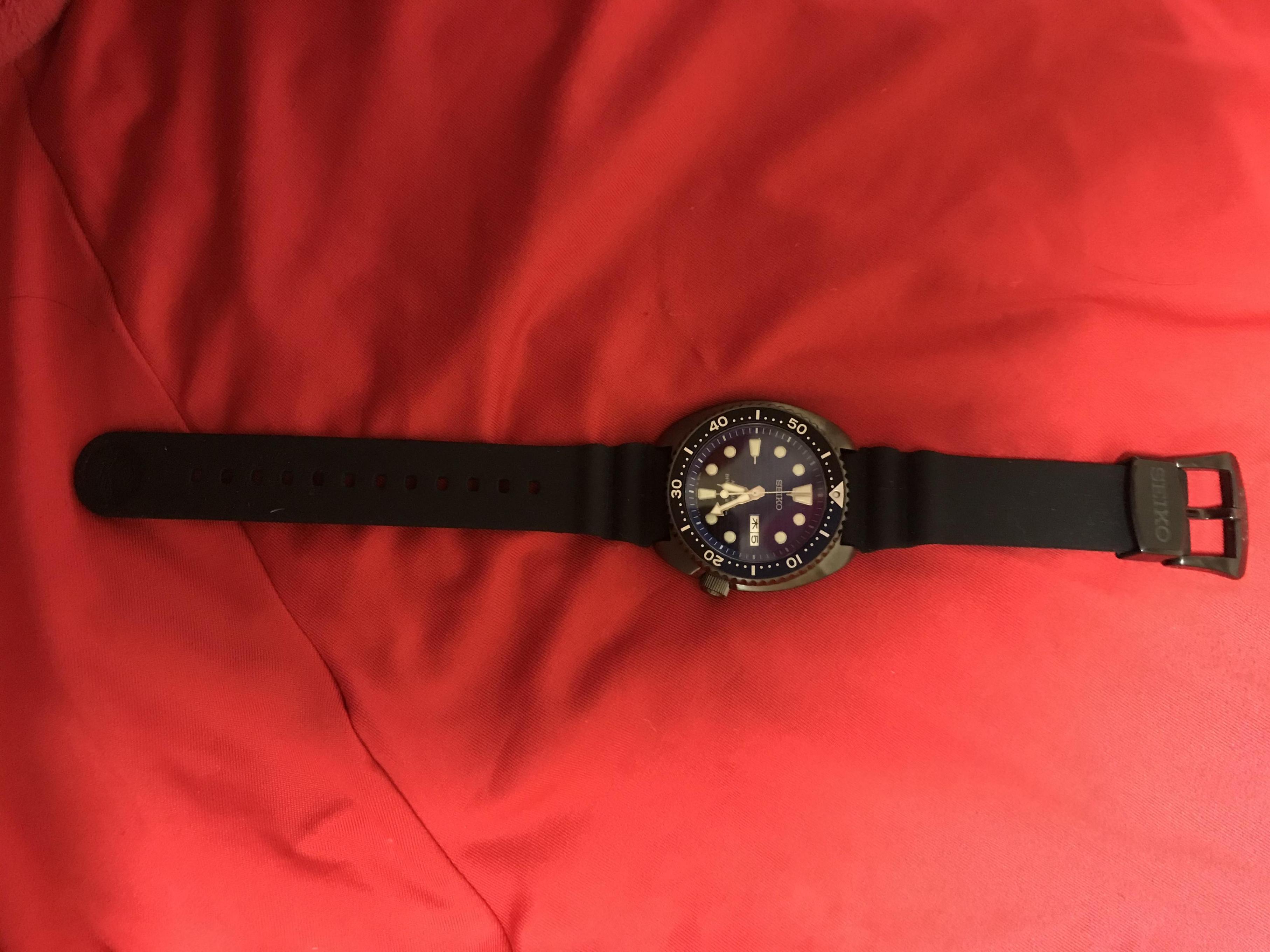 SEIKO 純正 ベルト PROSPEX SRPC49K SRPC91K用 シリコンバンド 22mm 