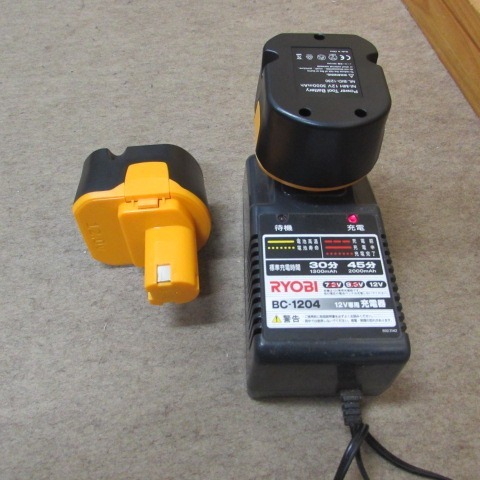 リョービ ryobi 互換 バッテリー BID1230 12v 3.0Ah B-1203 B-1203M B 