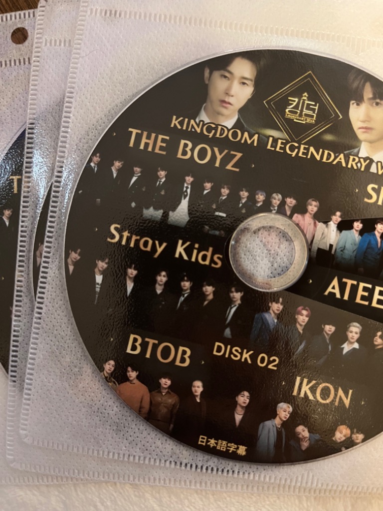 K-POP DVD Kingdom キングダム LEGENDARY WAR 10枚SET 完 MC-東方神起 