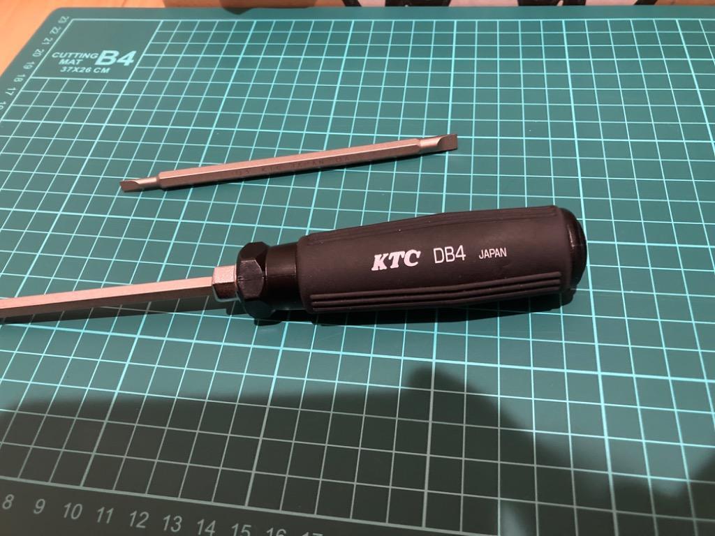 KTC 差替えドライバーセット(ソフトグリップ) DB4 KTC 差替えドライバーセット(ソフトグリップ) DB4