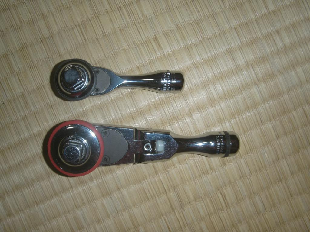 NEPROS NBRC390S 全長80mm 9.5sq.コンパクトショートラチェット NEPROS NBRC390S 全長80mm 9.5sq.コンパクトショートラチェット