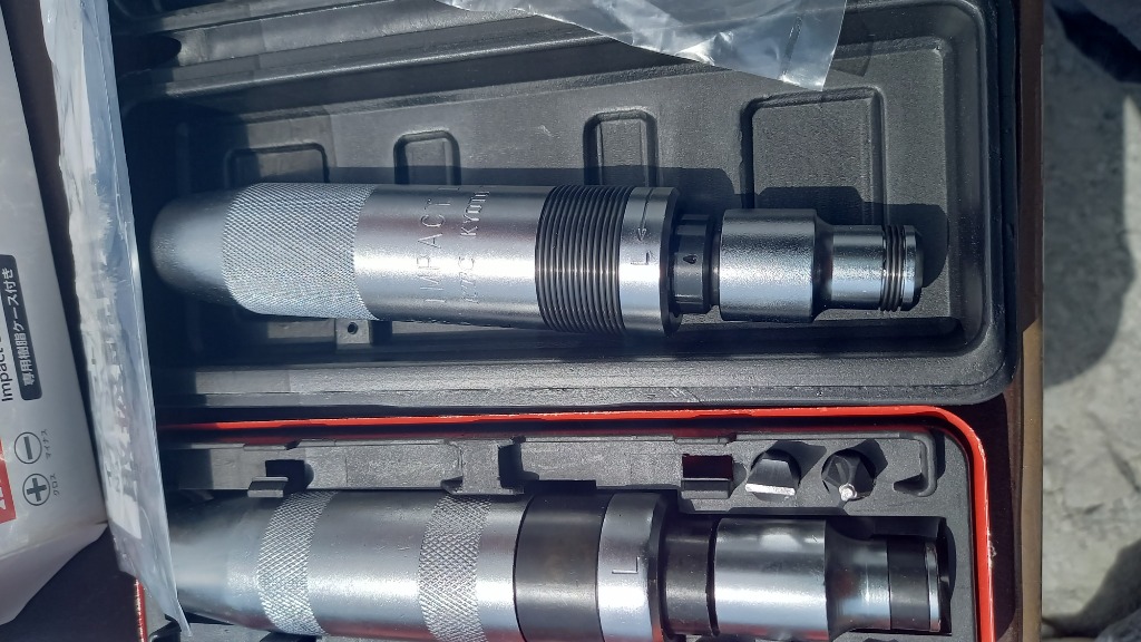 KTC SD6A インパクトドライバセット【野田愛宕店】【店頭取引限定】【中古】管理番号：ITPKH843HOPC KTC インパクトドライバセット ショックドライバー SD6A : 原工具