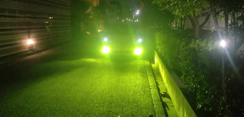 はせっす様 ライトグリーンフーディー 爆光 24000lm ライムグリーン CSP LED フォグランプ HB3 HB4