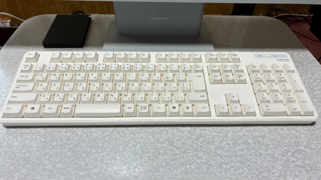 エレコム キーボード ワイヤレス (レシーバー付属) メンブレン フルキーボード ホワイト TK-FDM106TXWH Amazon.co.jp: エレコム USB-A キーボード ワイヤレス